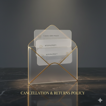 CANCELLATION & RETURNS POLICY