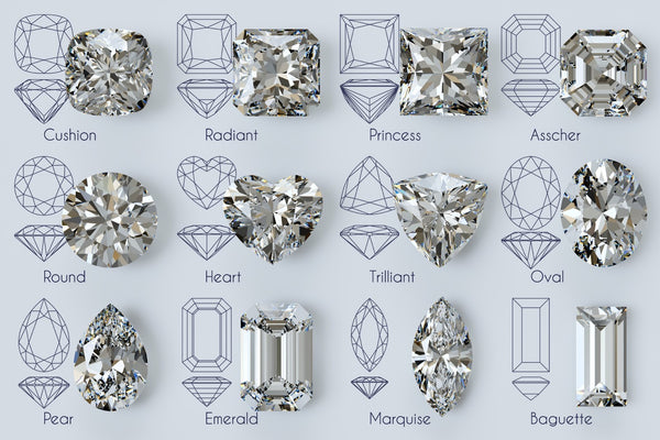 The Art of Brilliance: Understanding Diamond Cuts & Iconic Shapes
